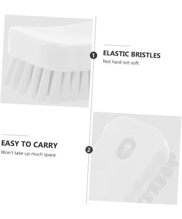 Beavorty nail brush nail cleaner brush kitchen cleaning Office cleaning brush Garden shed sink cleaning brush shoes cleaner shoe cleaner manicure fingernail cleaner Manicure Brush 11.5x5cm White - Buy Online on GoSupps.com
