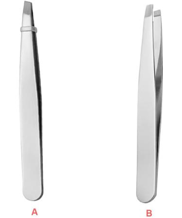 Dajidafu Hair Tweezers Stainless Steel Mirror with Matte Finish Easy to Grip Handy Comfortable Ergonomic Precision Eyebrow Clip - Buy Online on GoSupps.com