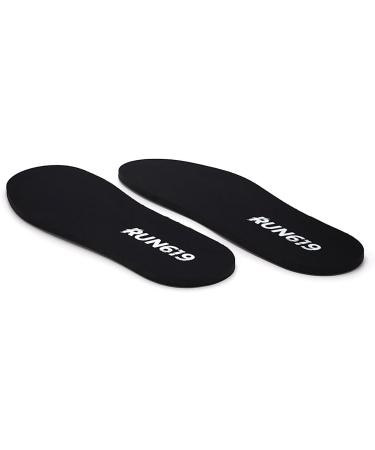 RUN619 Zero Drop Wide Shoe Insoles - Thick Flat EE Width 6mm Insoles for Men's Size 11-12 - Buy Online on GoSupps.com