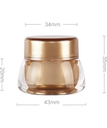 Travel Containers Set for Cosmetic Makeup Body Hand Cream Lotion Toiletries - Silver Gold Khaki | Travel Accessories Bottles - Buy Online on GoSupps.com