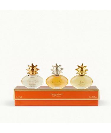 Fragonard Parfumeur Miniatures Soleil collection - Set of 3 Eaux de Parfum