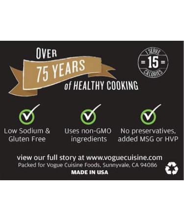 Vogue Cuisine Mushroom Soup Seasoning Base - Low Sodium, Gluten Free - 12 oz (Pack of 1) - Buy Online on GoSupps.com