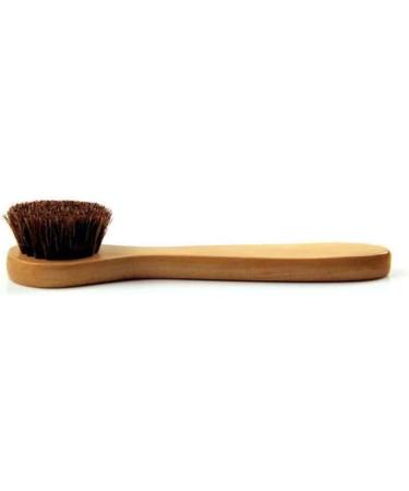 HiKin Facial Cleansing Brush 2 Pack - Natural Bristle Exfoliating Scrub Brush with Soft Horsehair - Wood Handle Face Brush for Gentle Skin Cleansing - Buy Online on GoSupps.com