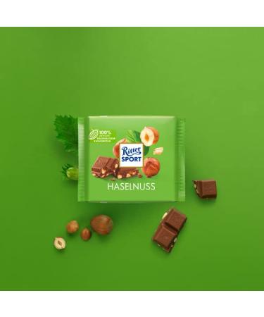 Buy Knight Sport Hazelnut Chocolate Bar 100g | Whole Milk & Roasted Hazelnuts - Delicious Nutty Flavor for International Shipping - Buy Online on GoSupps.com