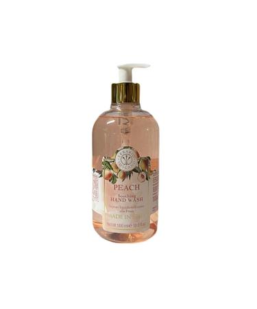 ERBARIO TOSCANO Moisturizing Liquid Soap 16.9 fl. oz Made in Italy (Peach)