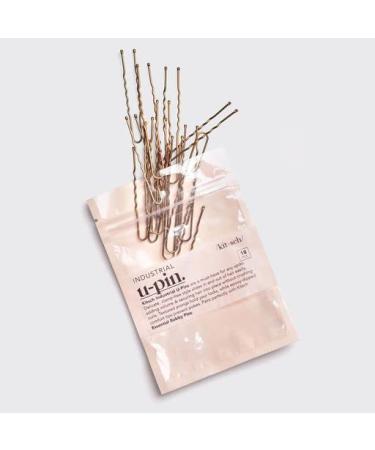Kitsch Brown U-Shape Bobby Pins - 18pcs for Styling & Sectioning | Non-Slip Hair Pins for Women | Ideal for Thin & Thick Hair - Buy Online on GoSupps.com