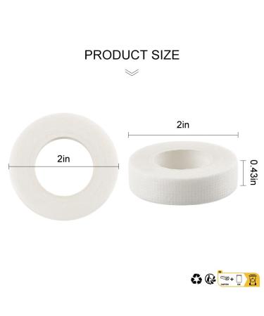 Lunamoon Eyelash Tape - 6 Rolls Micropore Lash Extension Tape for Perfect Isolation (White) - Best for Professionals - Buy Online on GoSupps.com