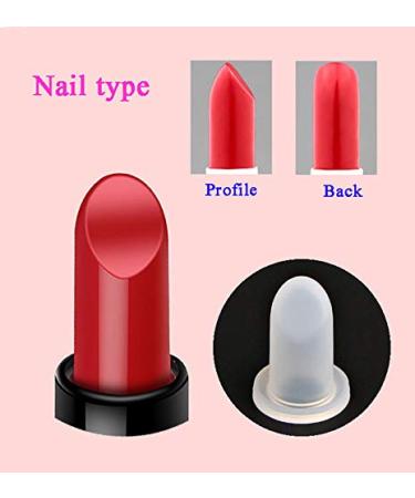 AKOAK 9 Pcs Lipstick Making Mould Set - DIY Creative Shapes for 12.1mm Lipstick Tubes - Buy Online on GoSupps.com