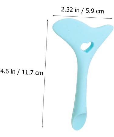 NOLITOY Eyeliner Aid Lash Kit Silicone Molds Eyeshadow Applicators Lash Mask Eyeshadow Aids With Wings Seal 11.7X5.9CM Blue - Buy Online on GoSupps.com