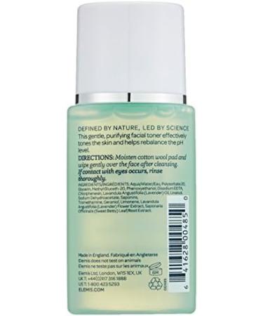 ELEMIS Balancing Lavender Toner Gentle Face Toner to Purify Soothe and Refresh Facial Toner for Combination Skin to Balance and Soften Hydrating Skin Toner Infused with Lavender Extract 200ml 50 ml (Pack of 1) - Buy Online on GoSupps.com