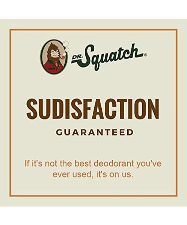 Dr. Squatch Natural Deodorant for Men Odor-Squatching Men's Deodorant Aluminum Free - Fresh Falls 2.65 oz (1 Pack) - Buy Online on GoSupps.com