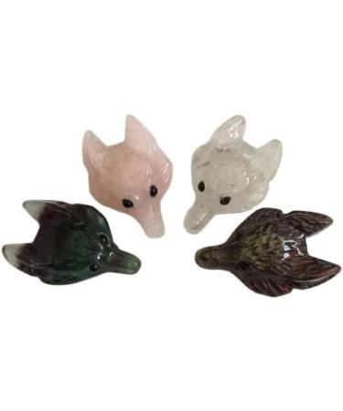 Natural Stone Crystal Tiger Eye Aventurine Wolf Head Shape Pendant Accessories 2pc Collection ningxiao (Color : Tiger Eye Size : 2pcs) 2pcs Tiger Eye - Buy Online on GoSupps.com