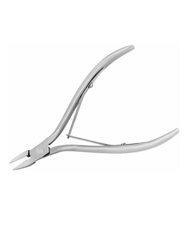 WeddHuis Professional Cuticle Nippers Cuticle Scissors Stainless Steel Cuticle Scissors Sharp Cut Fine for Removing Excess Cracked Skin on Fingers and Toes French Handle