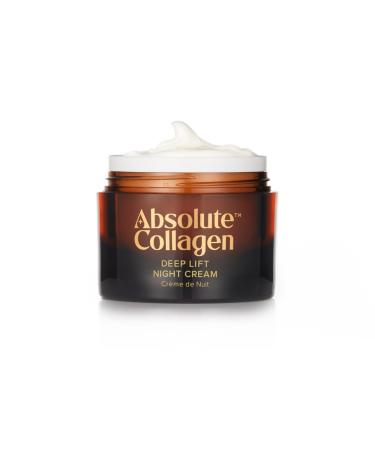 Absolute Collagen Deep Lift Night Cream 50ml - Nourishing & Hydrating - Repair & Restore Skin Barrier - Improves Skin Texture Elasticity & Firmness - Reduce Appearance of Fine Lines - Anti-Ageing