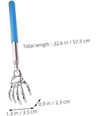 Beavorty 5-Pack Tail Scrapers - Portable Back Scratcher & Itching Massage Tool with Long Handle for Easy Relief - Buy Online on GoSupps.com