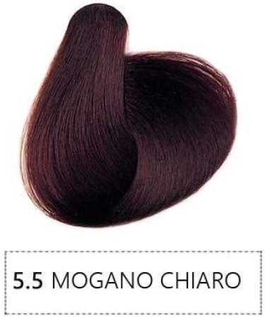 Mystic Color Hair Color Formula Enriched with Argan Oil and Calendula Long-Lasting Permanent Coloring Cream Light Mahogany 5.5 100 ml - Buy Online on GoSupps.com