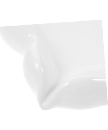 OUNONA Small Ceramic Dish container sink soap holder soap holder jewelry plate soap dish ceramic love sink light luxury ceramics Self Draining Soap Holder For Bath soap dish the clouds - Buy Online on GoSupps.com