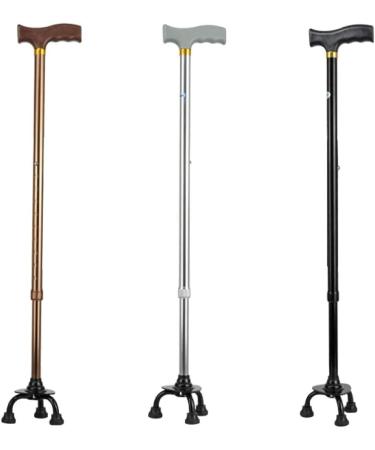 Canes Walking Stick Walking Stick Elderly Crutches Three Feet Non Slip Cane Telescopic Height Adjustable Household Crutches Handmade Smooth Sailing - Buy Online on GoSupps.com