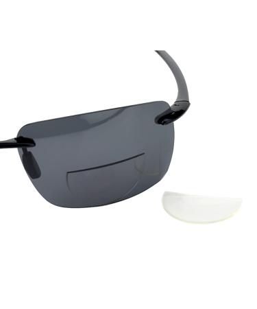 +2.50 Stick-On Bifocal Adhesive Reading Glasses Add On