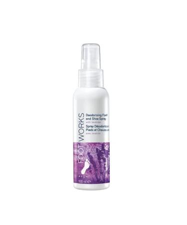 Avon Foot Works Antifungal Foot Spray Smelly Odor Feet Pump Bottle