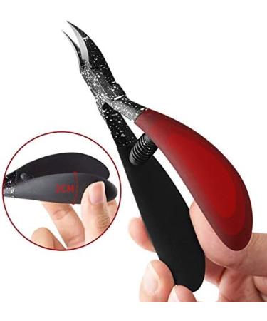 RIYAN Toenail Ingrown Nail Set Cuticle Nipper Clipper Edge Cutter Manicure Scissor Tool Pedicure Orange - Buy Online on GoSupps.com