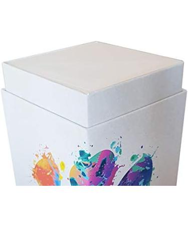 ScatterPod Rainbow PawPrint Scattering Cremation Urn - Pet & Keepsake Twin Pack - Buy Online on GoSupps.com