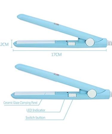 4 Colors 2 in 1 Hair Straightener Flat Iron - Professional Mini Ceramic Tourmaline Styling Tool for Salon Quality Results - Buy Now - Buy Online on GoSupps.com