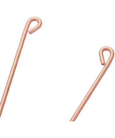 TOSSPER Copper Tongue Cleaner - Non-Gagging Metal Tongue Brush for Dental Oral Care - Unisex Tongue Hygiene Tool - Buy Online on GoSupps.com