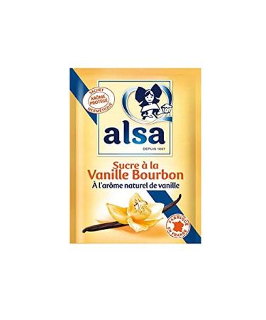 ALSA - Bourbon Vanilla Sugar 60 g - Pack of 4