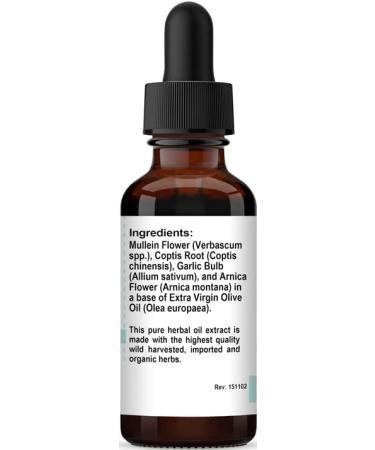 Kovite Kids Ear Clear Oil - Natural Ear Drops with Garlic, Mullein & Arnica - 1 fl oz - Buy Online on GoSupps.com