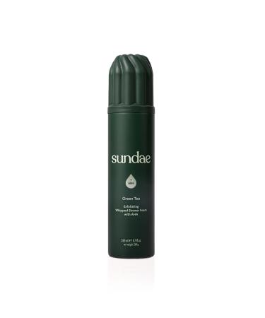 sundae Exfoliating Whipped Shower Foam Green Tea Foaming Body Wash 8.9 fl oz 265ml