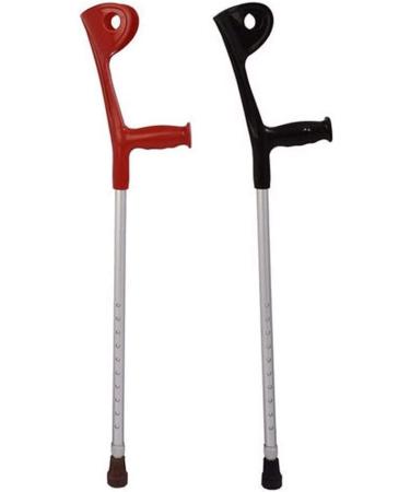 Forearm Crutches Adjustable Cane Crutch Elbow Arm Height Adjustable Cane Aluminum Walking Suitable for Elderly Disabled Children Crutch Lightweight Arm Crutch Prosperous - Buy Online on GoSupps.com