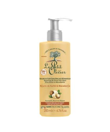 Little Olive Tree Le Petit Olivier Shea Butter & Macadamia 200 ml norinse cream for dry and damaged hair