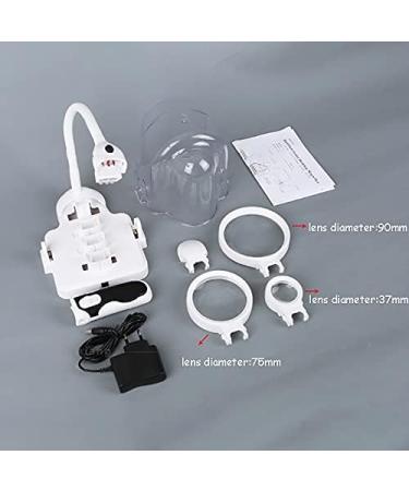 Magnifying 2.5X 5X 16X Acrylic Lens Magnifier Desktop Handheld 6 LED Lights Loupe Multi-Functional Magnifying Tools for Solder Repair Made in China - Buy Online on GoSupps.com