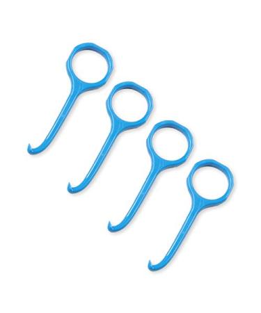 Aligner-B-Out (Badass Blue 4 Pack) - Clear Aligner Removal Tool 4 Count (Pack of 1) Blue