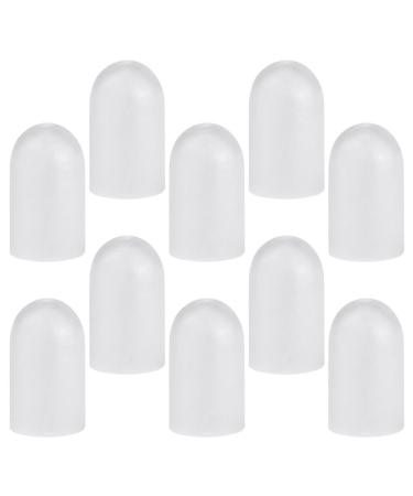 Beavorty Toe Separator Toe Spacers Toe Protectors Breathable Toe Sleeves Covers Big Toe Caps Guards Finger Toe Cover for Ingrown Toenails Blisters Hammer Toes 10pcs Toe Separator Toe Spacers