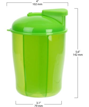 Ezy Dose Vitamin Organizer - 6 Large Compartments for Monthly Storage - 30-Day Supply - Assorted Colors - 1 Count - Buy Online on GoSupps.com