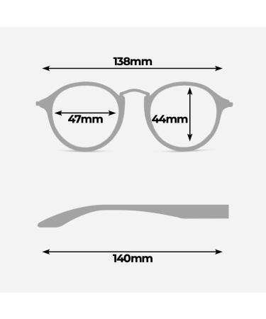 Buy TWIG Computer Glasses LEFT for Men & Women - Blue Block Screen Filter in Midnight Black | Protect Your Eyes Shop Now! - Buy Online on GoSupps.com
