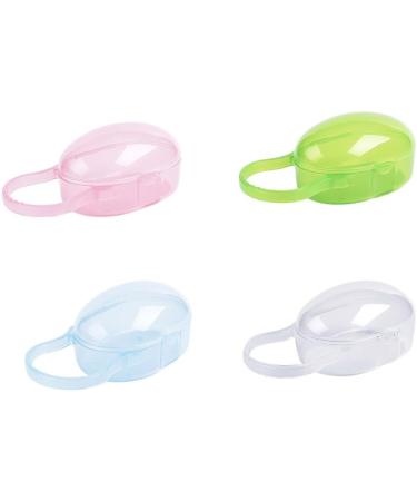 LMOIKESZ Travel-Friendly Nipple Diaper Safe & Durable Transparent Pacifier Storage Box - Buy Online on GoSupps.com