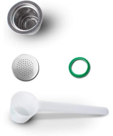 Zerodis Capsules de caf r utilisables en acier inoxydable gousses rechargeables cuill re poncer d' tanch it compatibles avec Scishare deux utilisations le caf en acier inoxydable - Buy Online on GoSupps.com