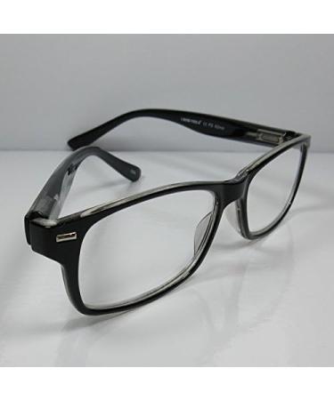 I NEED YOU Men's Reading Glasses +1.5 - Model Robert Black Reading Aid with Case | Stylish & Comfortable - Buy Online on GoSupps.com