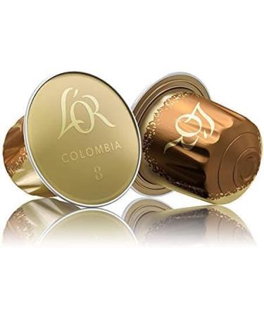 L'Or Espresso Coffee - 100 Capsules Colombia Intensity 8 - Nespresso * compatible (pack of 10 x 10) - Buy Online on GoSupps.com