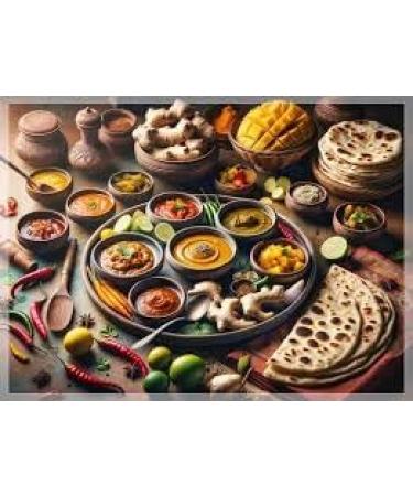 Kajal Rajah Kashmir Mango Chutney 6 x 340g Indian natural bowl ideal for curries cheese grilled and more gluten free 6 x 340g - Buy Online on GoSupps.com