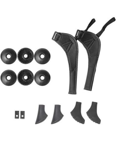 Buy Melko Duraluminum Walking Sticks - Adjustable Telescopic 65-135 cm | 2-Set in Red Blue Black & Violet - International Shipping Available - Buy Online on GoSupps.com