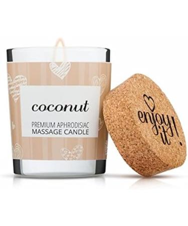 Buy Coconut Massage Candle 70ml - Magnetifico Enjoy It! | International Shipping Available - Buy Online on GoSupps.com