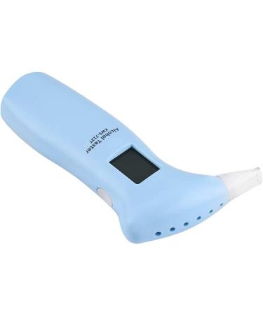 Portable Alcohol Breathalyzer LCD Display Digital Tester - Blue Color ABS Material - Buy Online on GoSupps.com