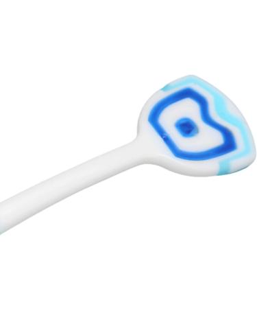 Buy Ergonomic Tongue Cleaner Brush - 10 Pack Oral Hygiene Tool for Adults (Blue) | International Shipping Available - Buy Online on GoSupps.com