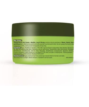 Trichup Sain Longue & Fort Pur Naturel Herbal Cheveux Cr me 200ml - Buy Online on GoSupps.com
