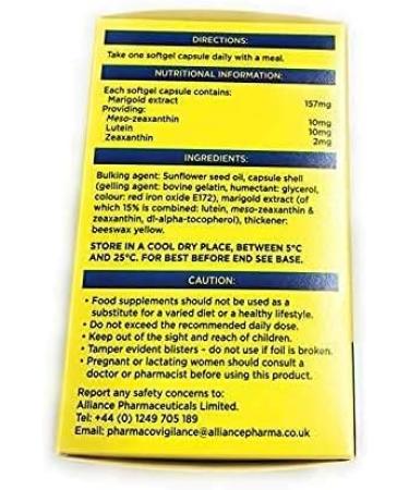 THREE PACKS of Macushield 90 Capsules - Buy Online on GoSupps.com