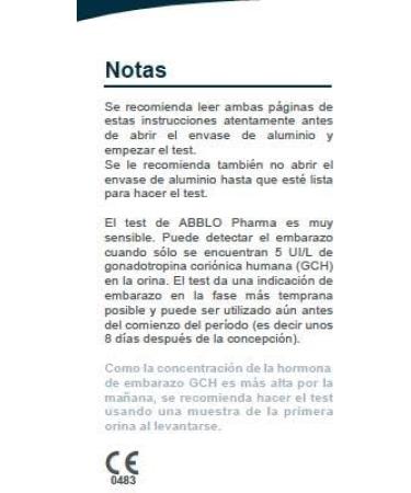 ABBLO Early Pregnancy Test - Detect 7 Days Before Period | 5 mIU/mL Sensitivity | International Shipping - Buy Online on GoSupps.com